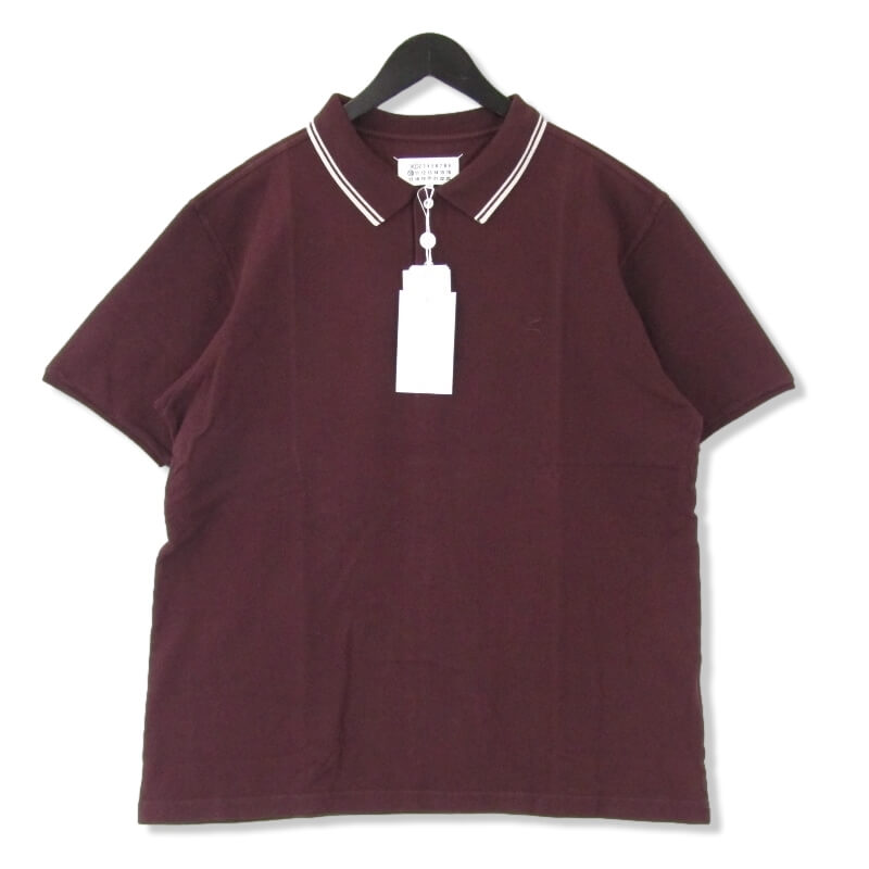 yÁzgp Maison Margiela ]}WF |Vc S51GL0044 S24510 M LOGO POLO SHIRT MS C L Y 4Xeb`30012759