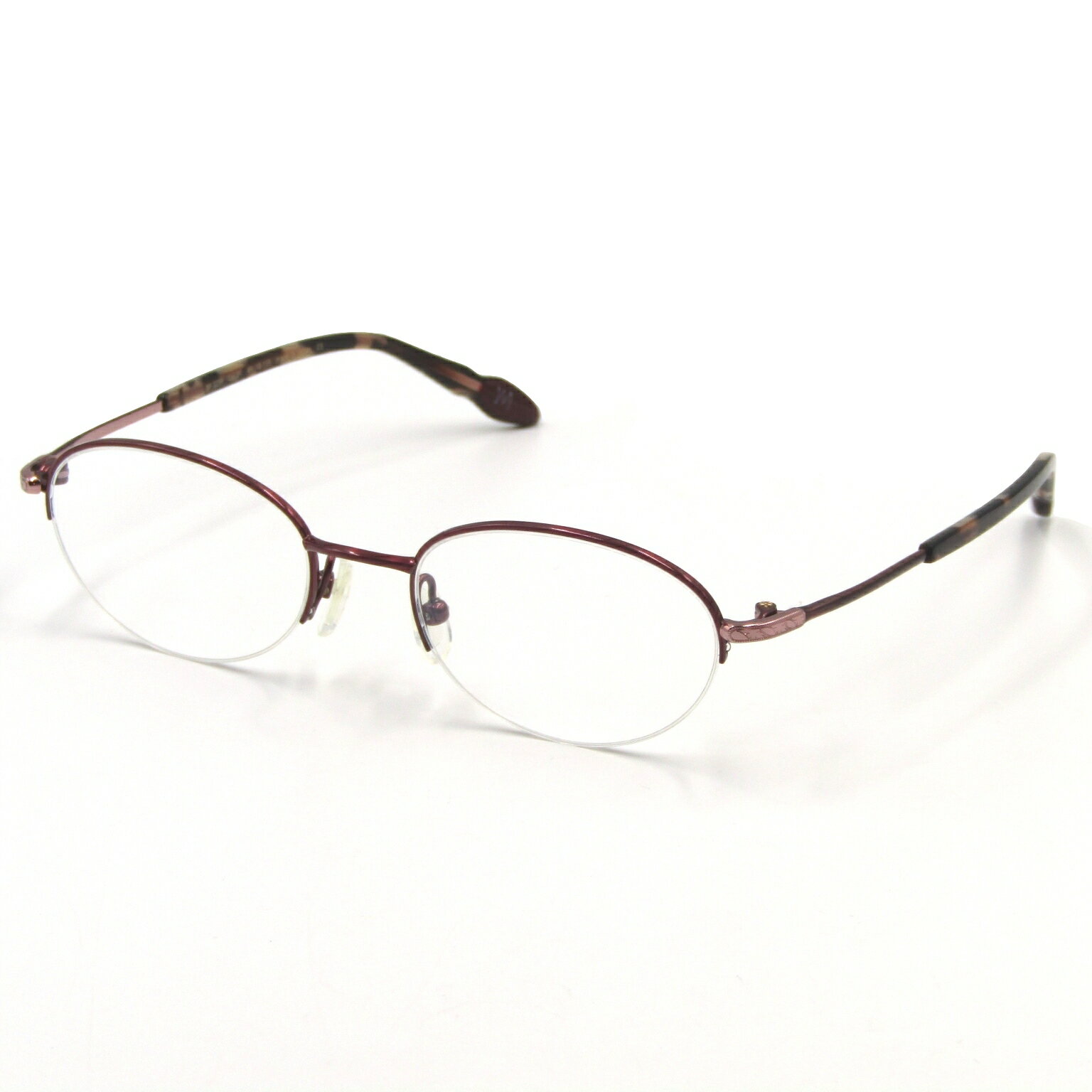 未使用 BCPC ベセペセ メガネフレーム BP-3259 オーバル 日本製 1 ハーフリム ナイロール ボストンクラブ メガネ 眼鏡 サングラス 61000645