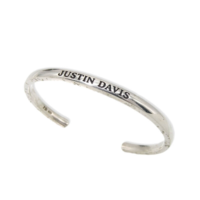 超 激レア！JUSIN DAVIS ブレスレット バングル｜ブレスレット