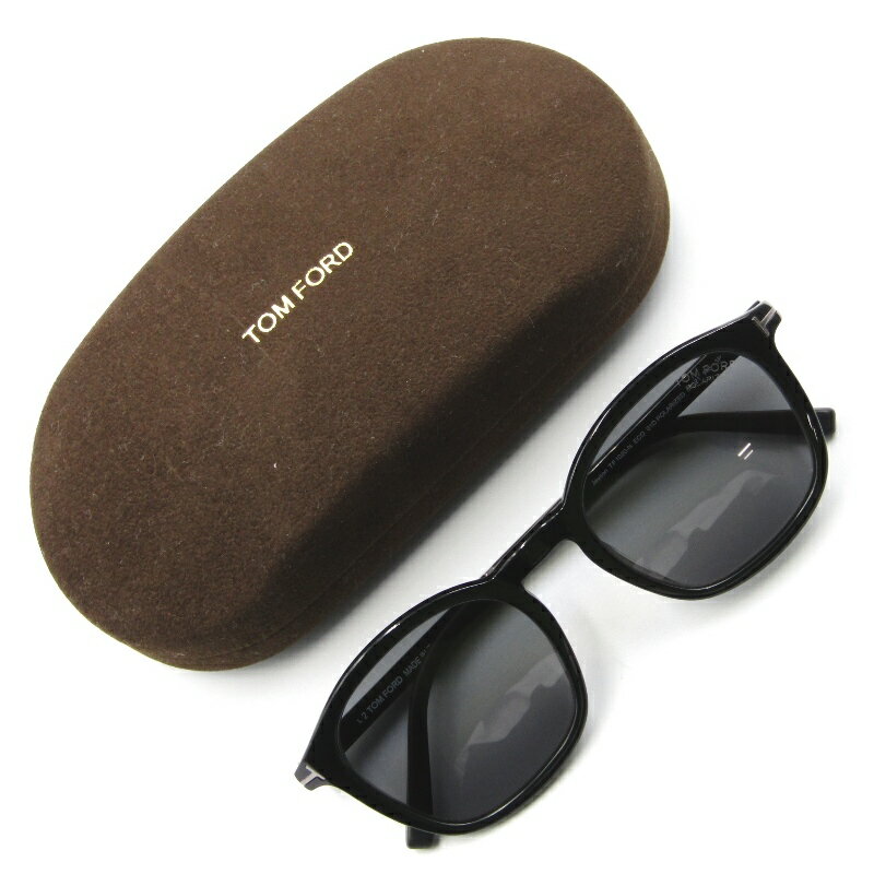 【中古】美品 TOM FORD トムフォード サングラス Jayson TF1020-N ジェイソン パリジャン 偏光 イタリア製 01D フレンチウェリントン グレー ポラライズド メガネ 眼鏡 65006799