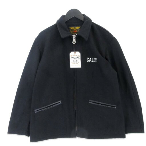 【中古】CALEE キャリー スポーツタイプ ジャケット CL-23AW056 23AW MELTON WOOL SPORTS TYPE JACKET ブラック 黒 M タグ付きメンズ 20019732 【中古】CALEE キャリー スポーツタイプ ジャケット CL-23AW056 23AW MELTON WOOL SPORTS TYPE JACKET ブラック 黒 M タグ付きメンズ 20019732