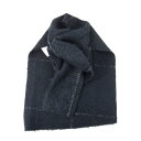 【中古】未使用 SEEALL シーオール スカーフ Asymmetry Scarf SAU41SC182 チェック レディース アルパカ ウール マフラー ブラ...