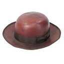 【中古】未使用 SOLARIS&CO. ソラリスアンドコー ハット 21AW01012 HORSEHIDE BOWLER HAT ホースハイド ボーラーハット ...