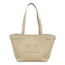 【中古】美品 CELINE セリーヌ トートバッグ スモール カバ アナイスキュイルトリオンフ グレインドカーフスキン 118233ENY カプチーノ ハンドバ...