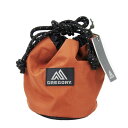 【中古】未使用 GREGORY グレゴリー ハンドバッグ CINCH BAG S 08JF9347 チンチ バッグ ドローストリングバッグ 巾着 RUST オレンジ バッグ 鞄 24003850(4)