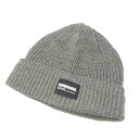 【中古】美品 NEIGHBORHOOD ネイバーフッド ニットキャップ 232FUNH-HT101 23AW JP BEANIE ビーニー ワッチ ニット帽 アクリル グレー 帽子 28009579