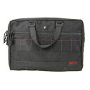 【中古】美品 BRIEFING ブリーフィング ブリーフケース MOLLE BAG BRF212219 MADE IN USA 2WAY ドキュメントケース ブラック 黒 バリスティックナイロン バッグ 鞄 24003968(4)