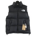 【中古】未使用 THE NORTH FACE ノースフェイス ヌプシベスト ND92338 NUPTSE VEST ダウンベスト K ブラック S タグ付きメン...