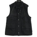 【中古】Porter Classic ポータークラシック パラフィンコーデュロイベスト W/SILVER BUTTONS 21AW PARAFFIN CORDU...