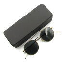 【中古】未使用 OLIVER PEOPLES L.A. オリバーピープルズ サングラス OV1309 REYMONT 日本製 レイモント 偏光 ボストン 5292P2 Goldツーブリッジ Midnght Express Polarized メタル メガネ 眼鏡 サングラス 61002456