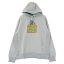 【中古】未使用 BLACKEYEPATCH ブラックアイパッチ THERMOGRAPHY OG LABEL HOODIE BEPFW24CS21 プルオーバー ...
