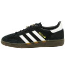【中古】未使用 adidas アディダス 28.5cm HANDBALL SPEZIAL DB3021 ハンドボール スペツィアル スエード CORE BLACK/CLOUD WHITE/GUM 黒 ブラック ローカット 23年製 スニーカー 35004244