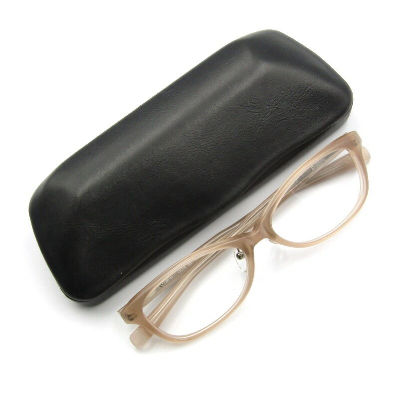 【中古】未使用 999.9 フォーナインズ メガネフレーム AP-21 日本製 バタフライ アドバンスドプラスチック 64 ピンクベージュ メガネ 眼鏡 サングラス 61002518