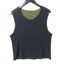 【中古】ENGINEERED GARMENTS エンジニアドガーメンツ タンクトップ リバーシブル USA製 コットン ネイビー オリーブ M メンズ 2710...