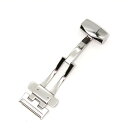 【中古】美品 BAMBI バンビ Dバックル 20mm ZS0008S 時計ベルト用 三つ折れ式 シルバー色 ステンレス 28009855(4)