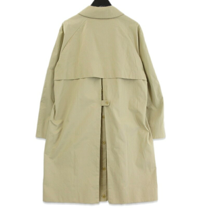 【中古】YAECA ヤエカ ステンカラーコート 18502 SOUTIEN COLLAR COAT STANDARD 日本製 ベージュ Mメンズ 71012229