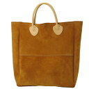 【中古】美品 BARKOUTSIDERS バークアウトサイダーズ トートバッグ OLD CARRY TOTE Suede×Natural C.F.STAED社 ...