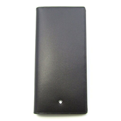 【中古】MONT BLANC モンブラン 長財布 7165 マイスターシュテュック BILLFOLD 14CC WITH ZIP COINCASE ドイツ製 ブラック 黒 レザー 24004351 【中古】MONT BLANC モンブラン 長財布 7165 マイスターシュテュック BILLFOLD 14CC WITH ZIP COINCASE ドイツ製 ブラック 黒 レザー 24004351