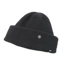 【中古】CPH シーピーエイチ ニット帽 87-77 CUFF KNIT CAP SEAMLESS RIB ニットキャップ コットン 日本製 ブラック 黒 帽子 28009993(4)