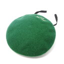 【中古】美品 CALIFORNIA LINE カリフォルニアライン ベレー帽 ウール FREE RIDE 65 Embroidery Beret ミリタリー グリーン 59 フランス製 帽子 28009997