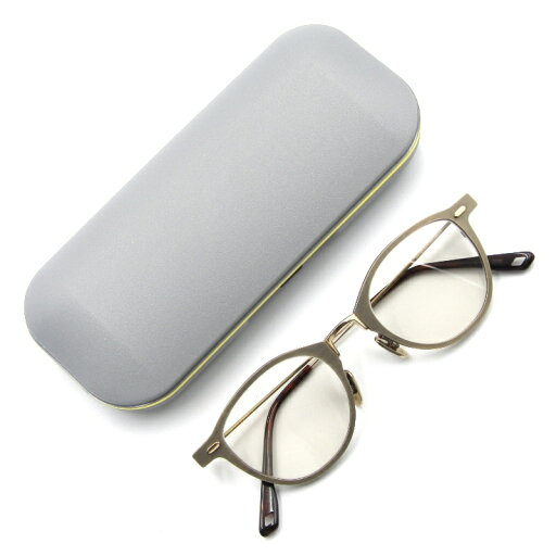 【中古】美品 OG×OLIVER GOLDSMITH オージーバイオリバーゴールドスミス サングラス BUILT TWO 日本製 ビルトツー ボストン A GOLDシートメタル ライトブラウン メタル メガネ 眼鏡 サングラス 65007718 【中古】美品 OG×OLIVER GOLDSMITH オージーバイオリバーゴールドスミス サングラス BUILT TWO 日本製 ビルトツー ボストン A GOLDシートメタル ライトブラウン メタル メガネ 眼鏡 サングラス 65007718