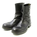 【中古】RUDE GALLERY ルードギャラリー 2 BACK ZIP BOOTS 67784 バックジップ ブーツ レザー ビブラム 日本製 ブラック 黒 ...