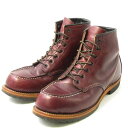 【中古】訳あり REDWING レッドウィング US8D 26cm ベックマン モック 9010 2007年製 ジャンク ブラックチェリー フェザーストーン バ...