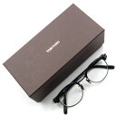 【中古】美品 TOM FORD トムフォード メガネフレーム TF5933-D-B 度入り イタリア製 スクエア/オーバル ブロウ 001 ブラック/ゴールド日本企画 サーモントブロー メガネ 眼鏡 サングラス 61002894(4)