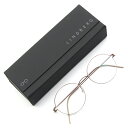 【中古】未使用 LINDBERG リンドバーグ メガネフレーム Rim DAKOTA デンマーク製 ダコタ ラウンド オーバル PU12 ポリッシュブラウンエアチタニウム チタンワイヤー メタル メガネ 眼鏡 サングラス 65007823(4)
