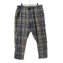【中古】South2 West8 サウスツーウエストエイト イージーパンツ IN870 21SS String Slack Pant Batik Over Print コットン マルチ M総柄 日本製メンズ 27110143(4)