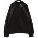 【中古】未使用 OL オーエル フリースジャケット OL-CT10 SWITCHING FLEECE HALF ZIP L/S ハーフジップ ブラック 黒 2 タグ付きメンズ 71012714
