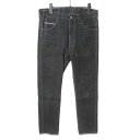 【中古】LOST CONTROL ロストコントロール デニムパンツ DP-72 Slim Fit 5P DP 日本製 ブラックデニム GK 32メンズ 27110596