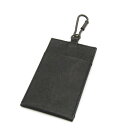 【中古】美品 iolom イオロム カードケース プエブロ ID card case 日本製 ブラック 黒 レザー 24004965