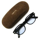 【中古】美品 TOM FORD トムフォード サングラス TF1041-D ECO イタリア製 日本企画 ウェリントン 01C ブラック/シルバーブルーグレー メガネ 眼鏡 サングラス65008417(4)
