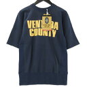 【中古】未使用 FREEWHEELERS フリーホイーラーズ SET-IN SHORT SLEEVE SWEAT 2224003 NAVAL BASE VENT...