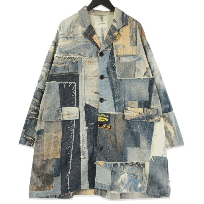 ANACHRONORMアナクロノーム　デニムコート Anachronorm/アナクロノーム | STENCIL DENIM ENGINEER COAT