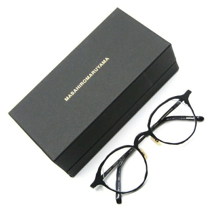 【中古】未使用 MASAHIROMARUYAMA マルヤママサヒロ メガネフレーム MM-0064 日本製 ボストン スカルプ..