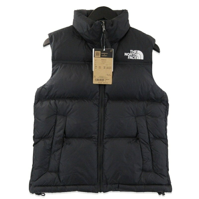 【中古】未使用 THE NORTH FACE ノースフェイス ヌプシベスト NDW92557 Nuptse Vest ダウンベスト レディース K ブラック M タグ付きレディース 71013856