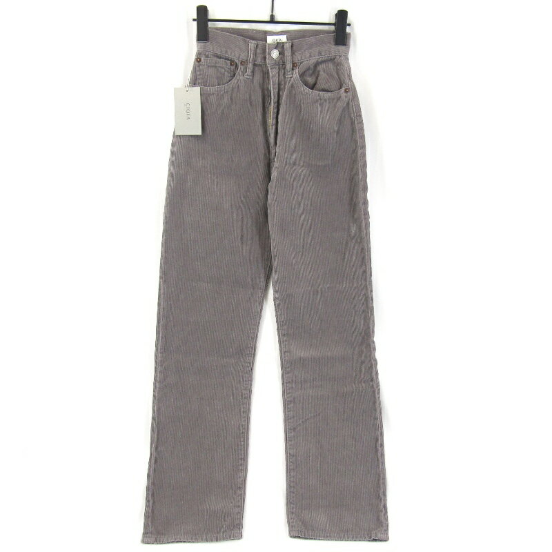 【中古】未使用 CIOTA シオタ コーデュロイパンツ 22AW PTLN-5HI-COW-BB レディース ウィメンズ スビン..