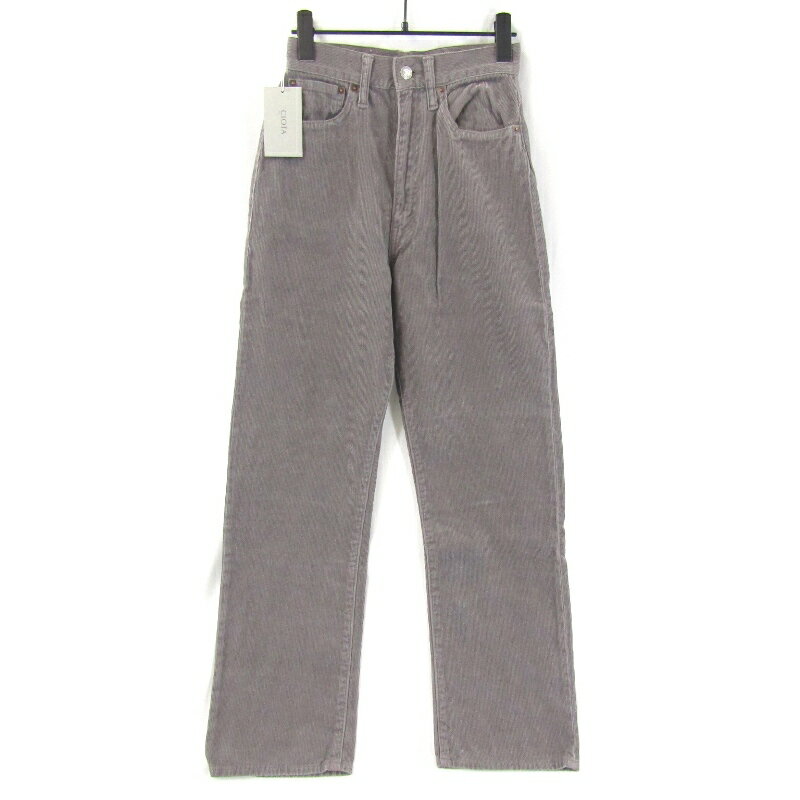【中古】未使用 CIOTA シオタ コーデュロイパンツ 22AW PTLN-5HI-COW-BB レディース ウィメンズ スビン..
