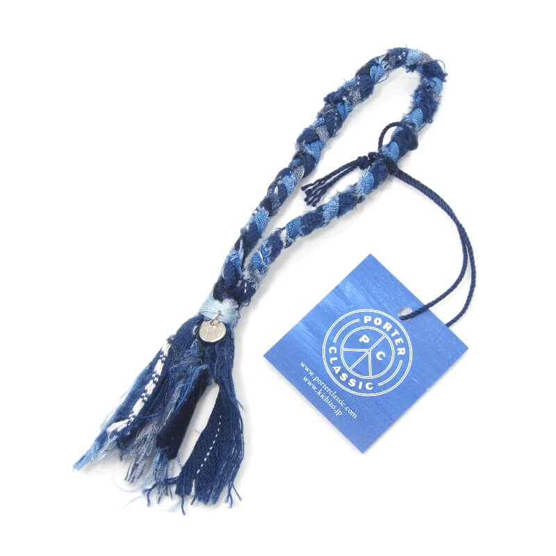 【中古】未使用 Porter Classic ポータークラシック ブレスレット PC-011-2245 H/W HAGIRE BRACELET ハ..