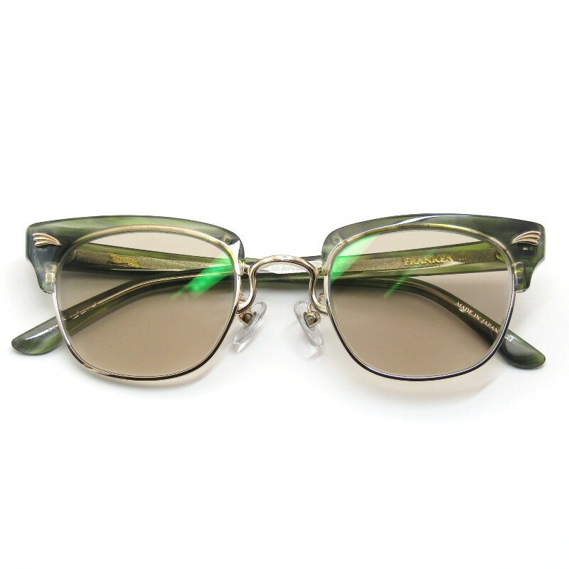 Folun フォルン 眼鏡 メガネ フレーム サングラス FL2029-GDNV-51 度付