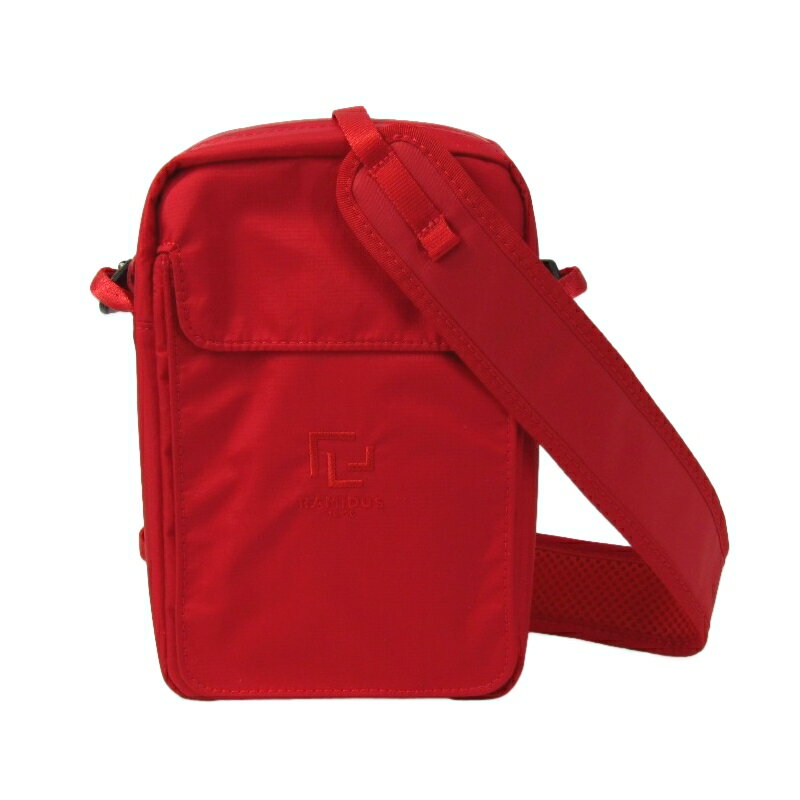 【中古】未使用 RAMIDUS ラミダス ショルダーポーチ B006006 SHOULDER POUCH M レッド バッグ 鞄 61004092