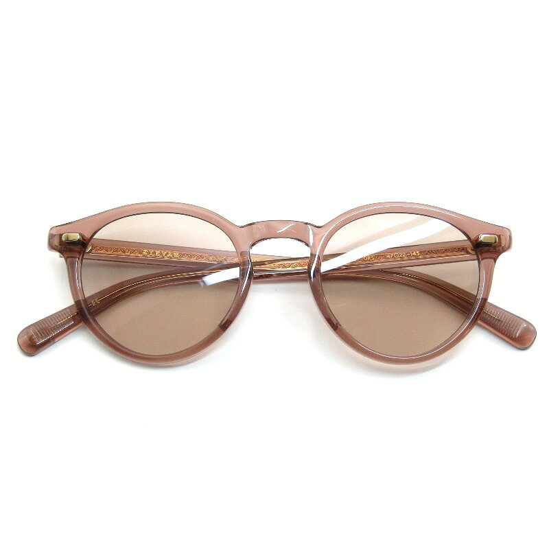 樂天商城 - 【中古】未使用 EYEVAN アイヴァン サングラス Puerto 47 SUN 日本製 プエルト ボストン ORS オールドローズライトブラウン メガネ 眼鏡 サングラス 61004115