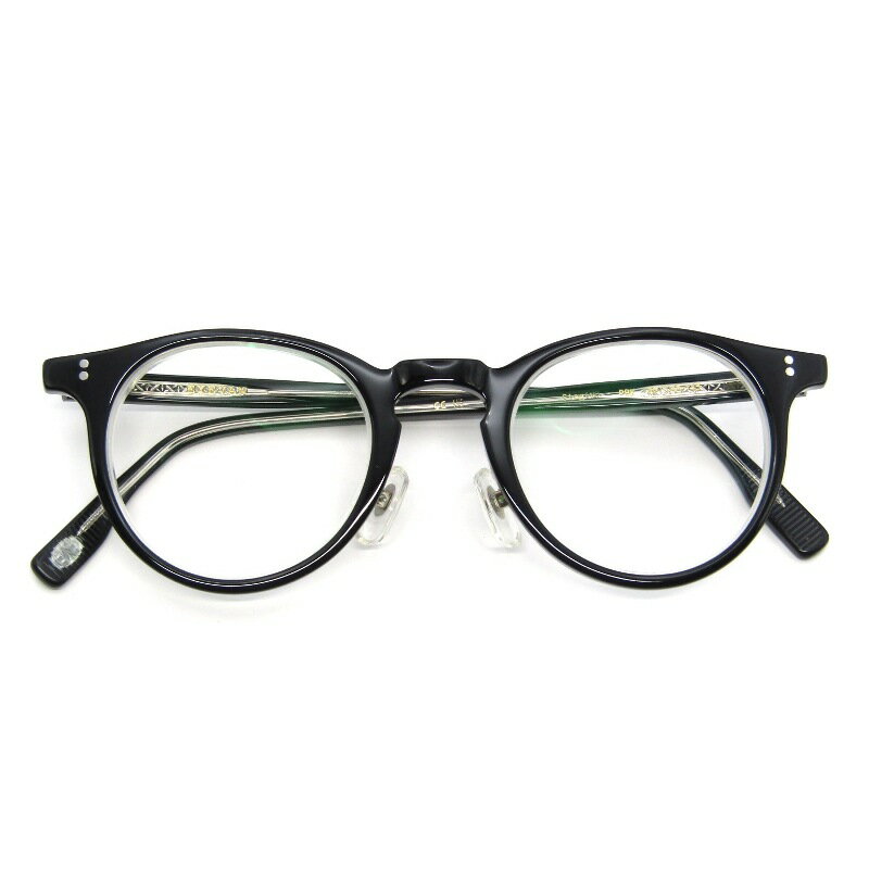 【中古】美品 EYEVAN アイヴァン メガネフレーム Stag 45 度入り 日本製 スタッグ ボストン 2PINカシメ..