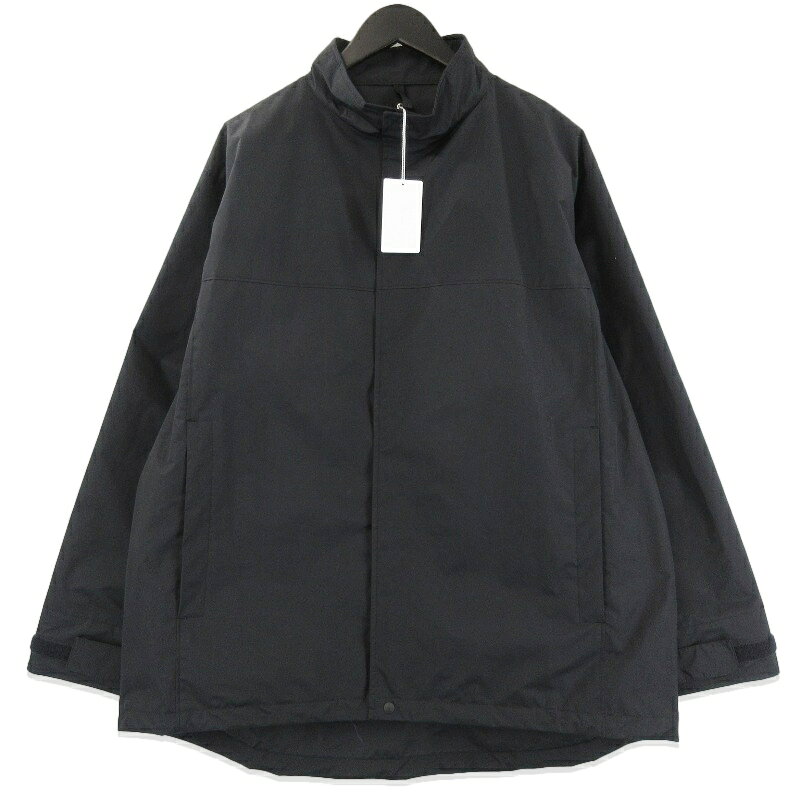 【中古】未使用 ERA. イーラ TRAVELING JACKET T004 ナイロンジャケット 強撥水加工 BLACK XLメンズ 71014418