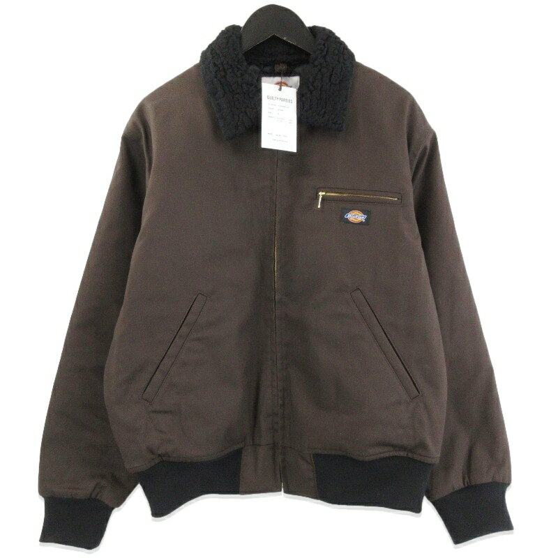【中古】美品 WACKO MARIA × DICKIES ワコマリア ワークジャケット 25FW-WMO-DC01 25AW ディッキーズ ボア WORK JACKET ブラウン Mメンズ 71014582
