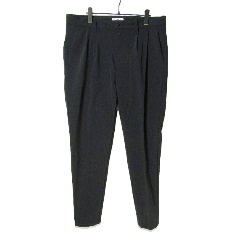 樂天商城 - 【中古】MOSSIR モシール ツータックトラウザーズ イレーナ Irena アルパインクロス ワークパンツ ブラック 黒 42メンズ 27112389