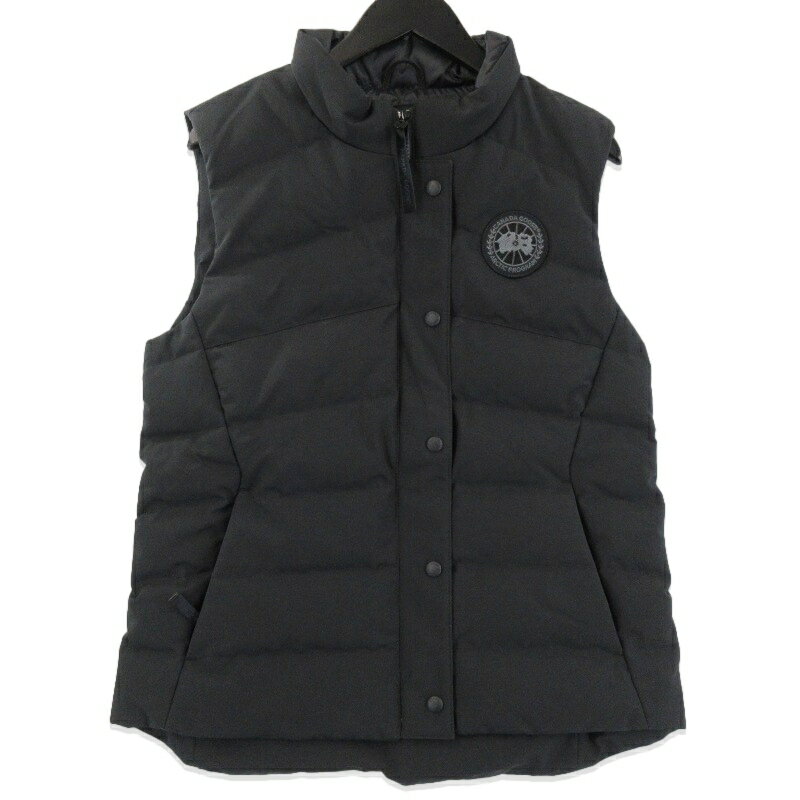 【中古】CANADA GOOSE カナダグース フリースタイル ベスト 2836LB ウィメンズ ダウンベスト ブラックレーベル ブラック 黒 Mレディース Freestyle Vest Black Label レディース 71014743