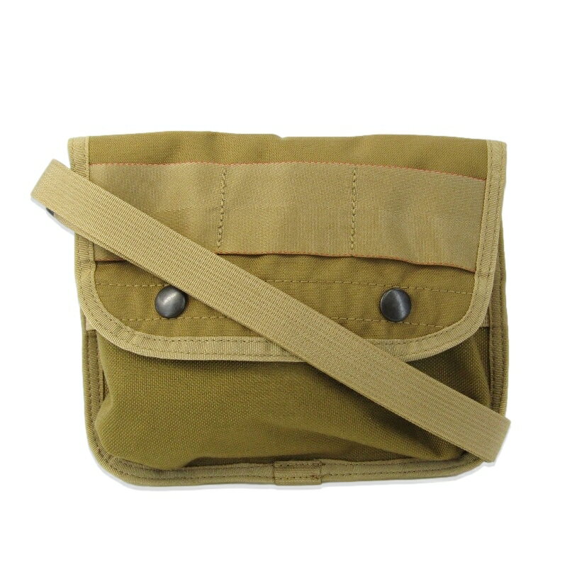 【中古】美品 BRIEFING × FUJITO ブリーフィング FIRST AID SHOULDER 2 BRW233L02 フジト ファーストエイドショルダー COYOTE サコッシュ バッグ 鞄 61004622